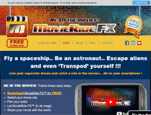 Tablet Screenshot of movieridefx.com